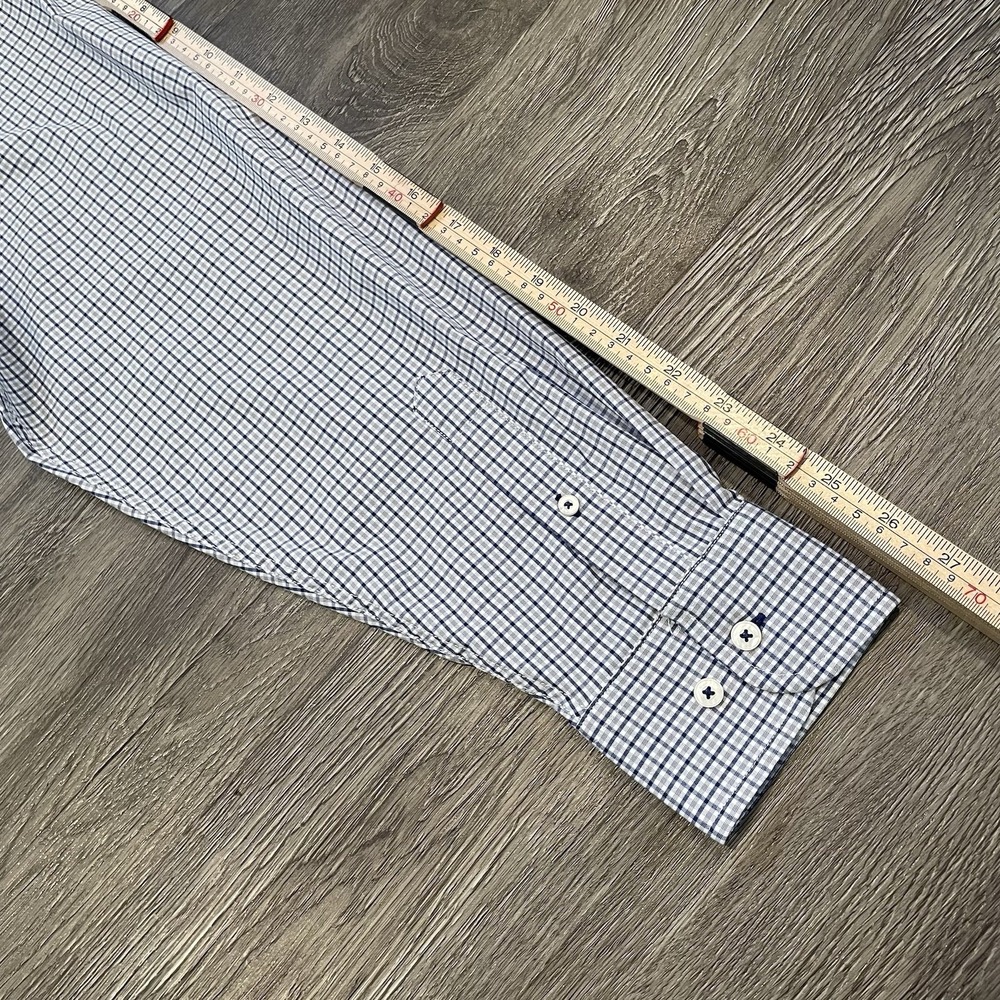 UNTUCKit Beaumont Shirt Men's 3XL Plaid‎ Long Sleeve Button Stretch Performance - Picture 9 of 9